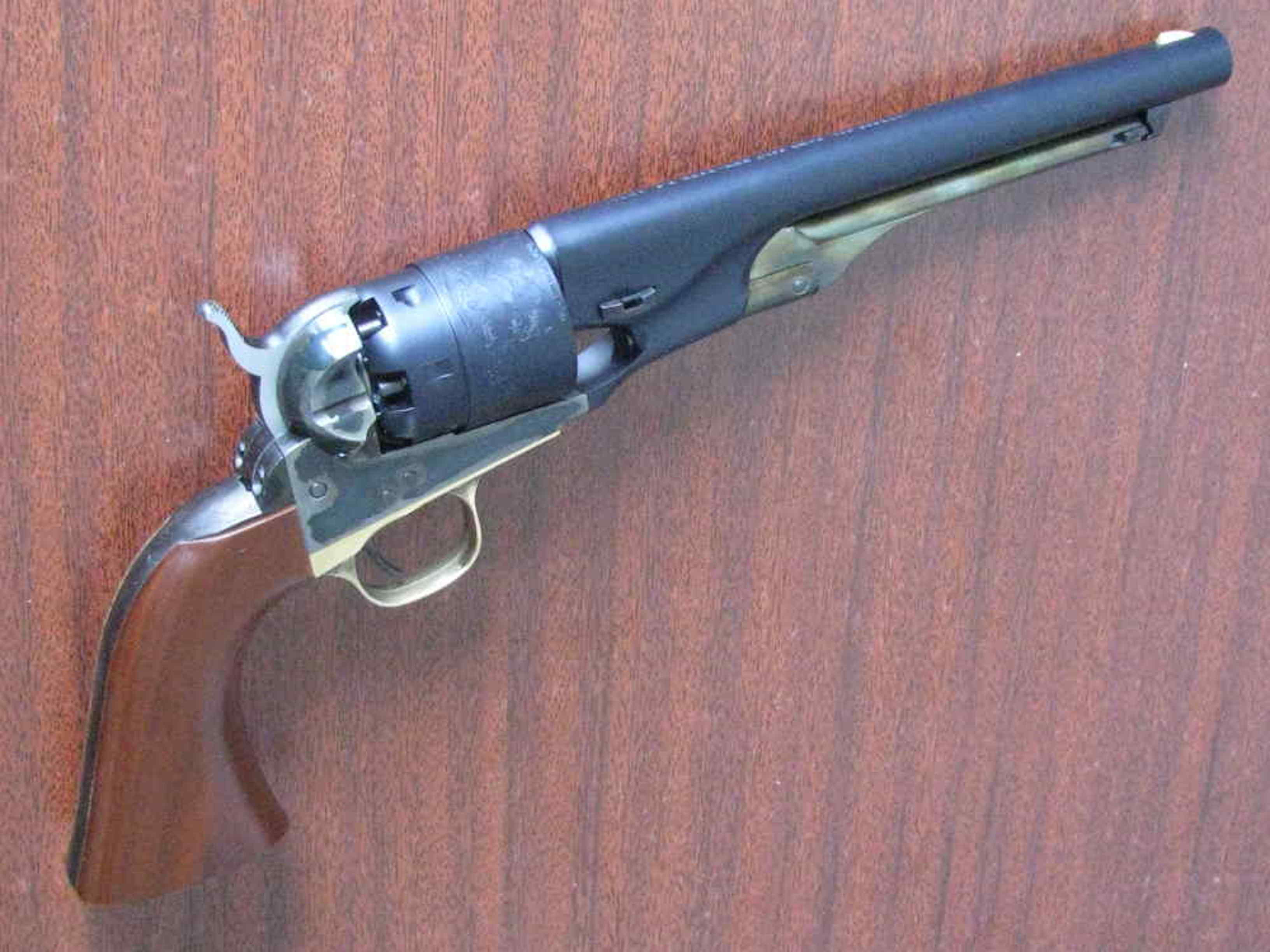 Кольт 1860 (Colt Army (1860) модель американского револьвера . Реплика: Кольт 1860 Colt Army 1860 от CAW PFC model gun.(шумовой)